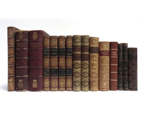 [MISCELLANEOUS]. BINDINGS  Montagu, Elizabeth. Letters of, second edition, four volumes, Cadell &amp; Davies, London, 1809, m