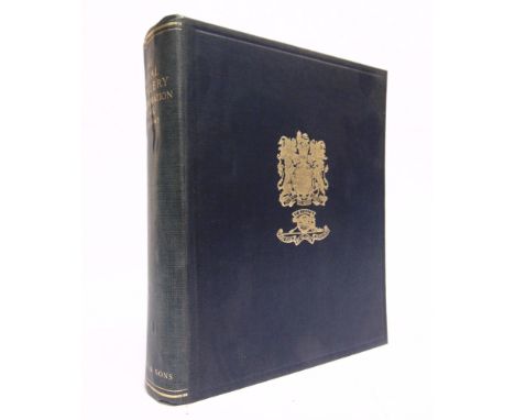 [MILITARY &amp; NAVAL]  The Royal Artillery Commemoration Book 1939-1945, first edition, Bell &amp; Sons Ltd on behalf of The