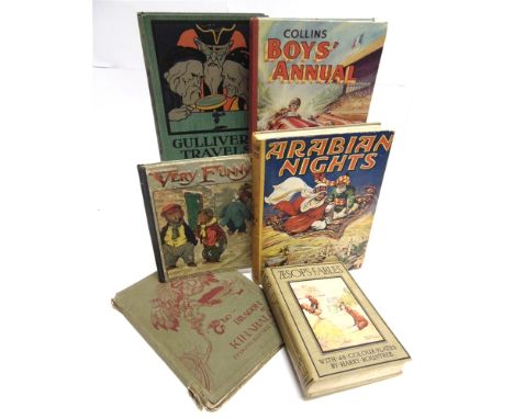 [CHILDRENS]  Wain, Louis, Foster, W., &amp; Thompson, G.H., illustrators. Very Funny, Scott &amp; Sleeman, London, no date, c