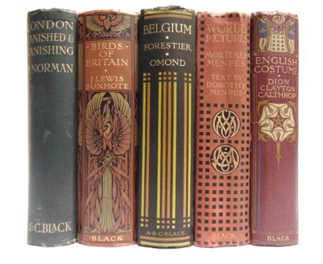 [MISCELLANEOUS]. A. &amp; C. BLACK 20s. SERIES  Norman, Philip. London Vanished &amp; Vanishing, first edition, Black, London