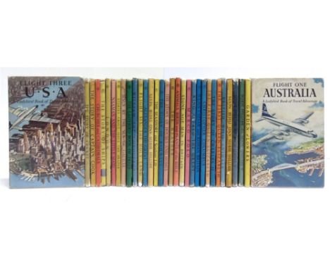 [CHILDRENS]. LADYBIRD BOOKS  Thirty-three titles from the series, including Flight One: Australia, first edition, 1958; and F