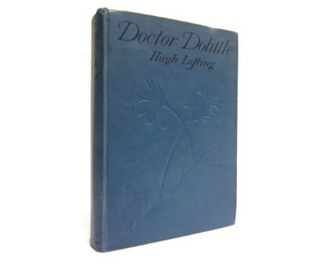 [CHILDRENS]  Lofting, Hugh. Doctor Dolittle, being the History of his peculiar life at home, and astonishing adventures in fo