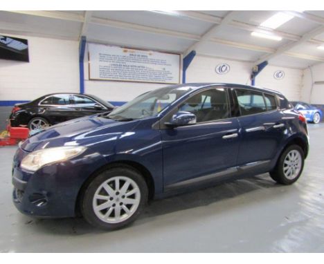 Make &amp; Model: Renault Megane Privilege DCIDate of Reg: WU10 HUKColour: Bluecc: 1870MoT: 13-05-2022Fuel Type: DIESELMileag