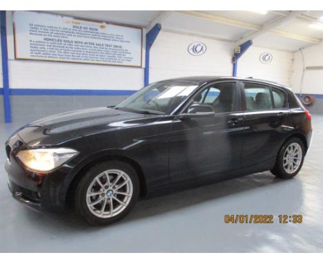 Make &amp; Model: BMW 116D EfficientdynamicsDate of Reg: AY13 XFHColour: Blackcc: 1598MoT: 05-08-2022Fuel Type: DIESELMileage
