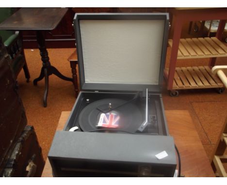 Vintage record player