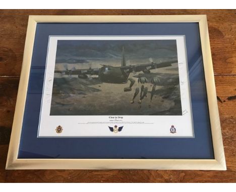 A Piece of Military HistoryPrint of a painting by award-winning artist and illustrator Anthony Cowland G.Av.A., wellknown for