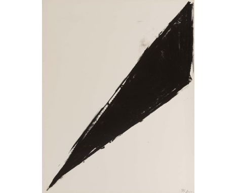 SERRA, RICHARD1939 San FranciscoTitel: Du Common. Datierung: 1972. Technik: Lithografie auf Velin. Darstellungsmaß: 128,5 x 9