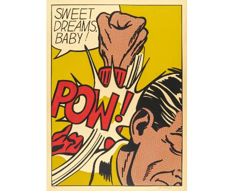 LICHTENSTEIN, ROYNew York 1923 - 1997Titel: Sweet Dreams Baby!. Datierung: 1965. Technik: Farbserigrafie auf festem Velin. Da