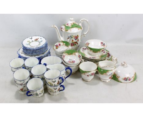 A Paragon 'Rockingham' pattern part tea service and another Collingwood part set (several pieces af).