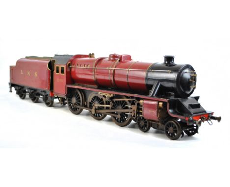 A superb quality scratch built 3.5" gauge live steam model LMS Class 5 4-6-0 locomotive and tender (with coal) painted in mar