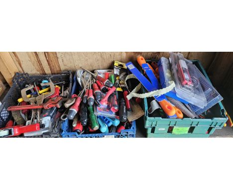 A shelf of tools 