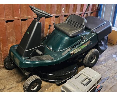 A Hayter Heritage M10/30 ride on petrol lawn mower, Briggs &amp; Stratton 10.5 hp engine, with hand-controlled infinitely-var