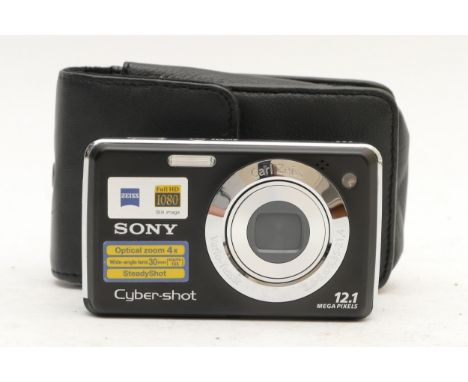 A Sony Cyber-shot digital camera, serial number 8104914 