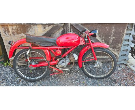 c.1958 Moto Guzzi Cardellino Lusso 73cc. Registration number not registered. Frame numberBBI092. Engine number BBI092.Sold wi
