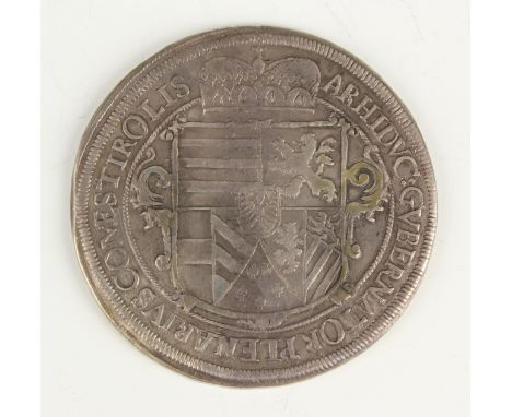 An Austria Leopold thaler 1621, obverse with half-length portrait, reverse with shield of arms.Buyer’s Premium 29.4% (includi