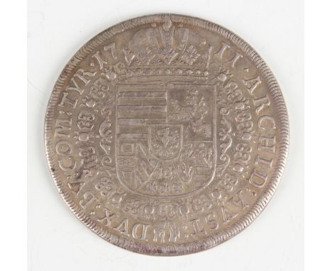 An Austria Joseph I thaler 1711, obverse with half-length portrait, reverse with shield of arms.Buyer’s Premium 29.4% (includ