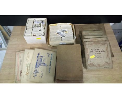 LARGE COLLECTION OF VINTAGE CIGARETTE CARDS (HUNDREDS)