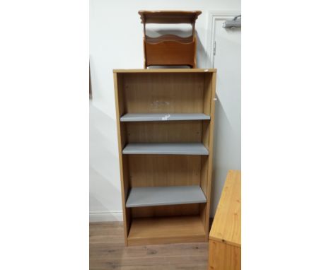 OFFICE SHELVING & MAGAZINE TABLE 