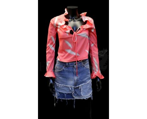† Austin Powers Goldmember (2002) 'Frau Farbissina's' (Mindy Sterling) costume. Comprising of blouse and skirt worn by the ch