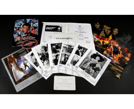 † James Bond (1990's)  A collection of Press and Premiere material, comprising of a For Your Eyes Only (1980) Odeon late nigh