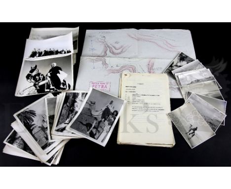 † Lawrence of Arabia (1962) Production paperwork collection. The production file mainly relates to the filming location for '