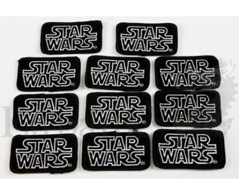 † Star Wars The Empire Strikes Back (1980) A group of cast and crew issue embroidered patches featuring the film's iconic log