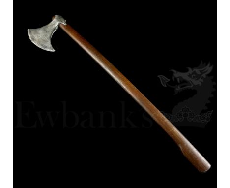 † Braveheart (1995) A long handled prop Battle Axe made for the various battle sequences in the movie. Made of a heavy hard f