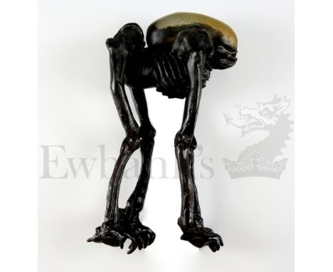 † Alien 3 (1992) A production used maquette of the newborn Dogburster Alien creature. Constructed of a hand painted dense rub