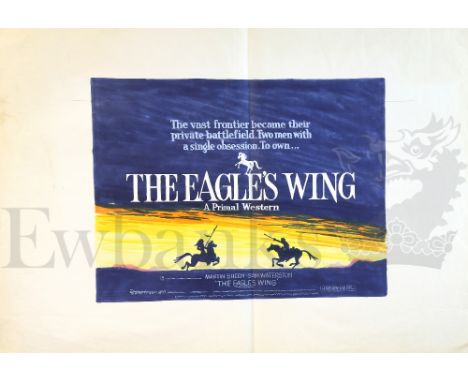 † The Eagles Wing (1979) An original concept artwork poster design for the western starring Martin Sheen and Harvey Keitel. T