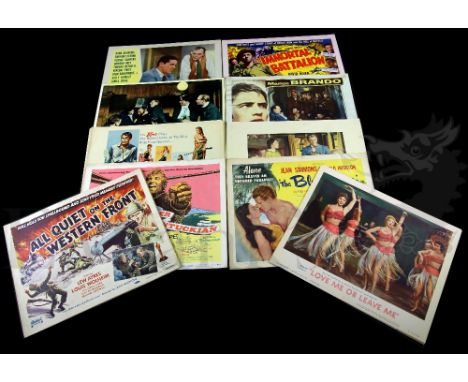 † Approx 69 complete sets of US Lobby cards, predominately 1950's, all being complete sets of eight cards including; The Wild