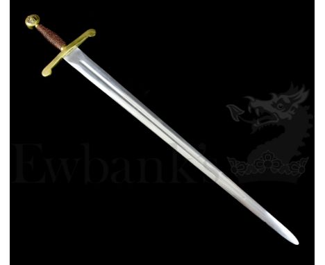 † Merlin (2008 - 2012) Prop hero Sword, complete with scabbard, made for the leading character 'Arthur', portrayed by Bradley