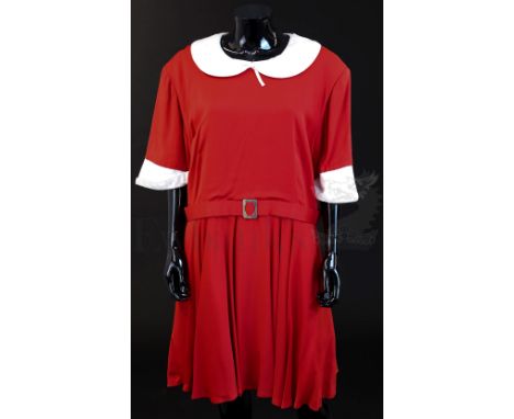 † French and Saunders (1987 - 2017) An Orphan Annie costume made for Dawn French. The costume closely emulates the iconic dre