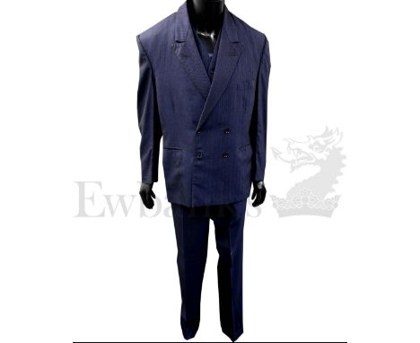 † The Krays (1990) Signature hero three piece Suit worn by Gary Kemp as 'Ronnie Kray'. Consisting of Jacket, Trousers and wai