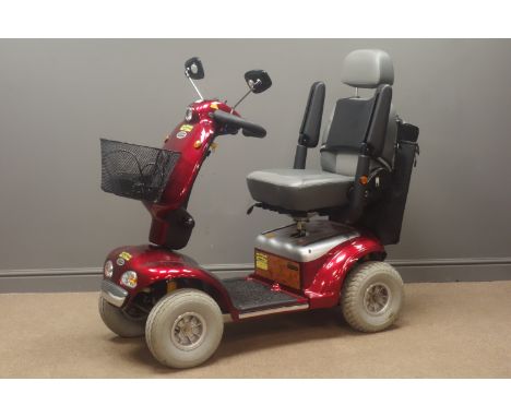 ShopRider four wheel mobility scooter with charger (This item is PAT tested - 5 day warranty from date of sale)