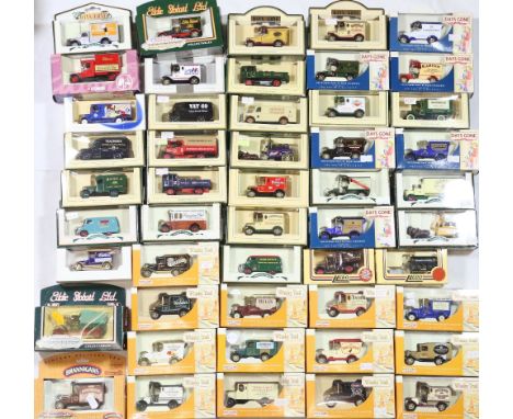 Forty-four Lledo Days Gone model vehicles including thirteen from the Whisky Trail Collection also Corgi 60901, 61206, 61203 