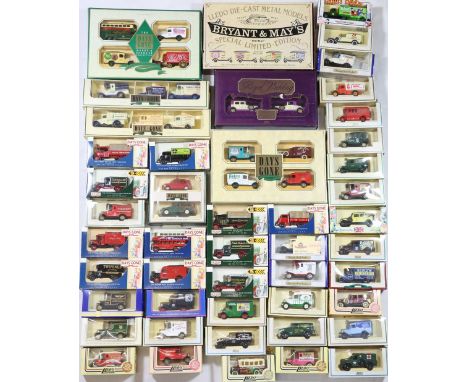 Over one hundred Lledo, Vanguards and Oxford model vehicles, some gift sets each boxed.