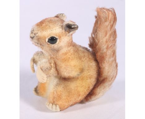 Steiff squirrel with button ear, 10cm