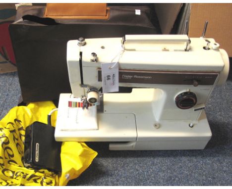 R Rossmann electric sewing machine.