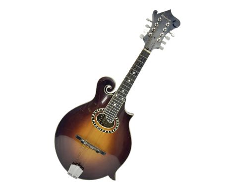 Eastman eight-string mandolin model MD514 2007 serial no.UK023 L68cm; in Hiscox hard carrying caseCondition Report:Looks to b