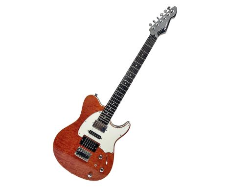 Korean Peavey EXP Telecaster style electric guitar serial no.03040032 L98cm; in Stagg soft carrying caseCondition Report:Look