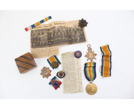 A trio of WW1 medals awarded to Private W.M. Browne of the Norfolk Regiment to include a 1914-15 Star, War medal, Victory med