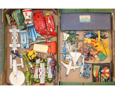A collection of vintage die cast model vehicles to include Corgi Toys, Matchbox, Dinky Toys and other similar manufacturers t