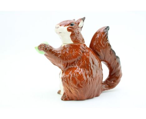 Beswick Red Squirrel teapot.  In good condition with no obvious damage or restoration.
