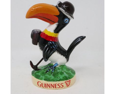 Cast iron Guinness toucan, H: 15 cm. UK P&amp;P Group 2 (£20+VAT for the first lot and £4+VAT for subsequent lots) 