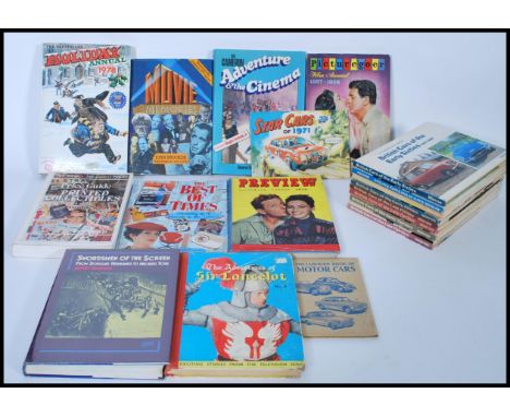 A collection of books to include; Warne car reference books , The Lyle Price Guide TO Printed Collectables , The Best Of Time
