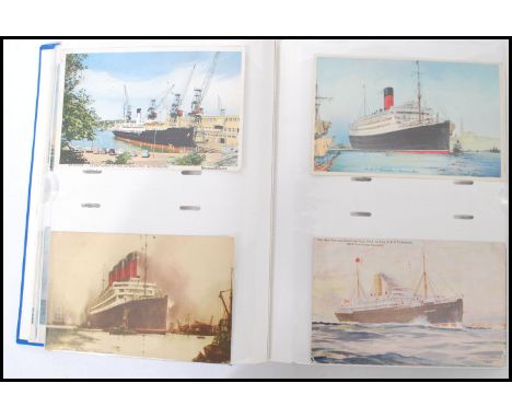 An collection of vintage&nbsp;Merchant Shipping postcards dating from the early 20th century. Approx 180 in total and contain