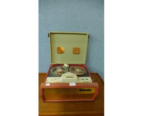 A vintage Westminster reel to reel recorder 