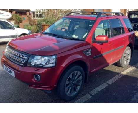 LAND ROVER - FREELANDER LUXURY HSE S4 AUTO ESTATE DIESEL, 2013, MOT 06.12.21, 93,374 MILES (ORIGINAL NUMBER PLATE : OU13 MVN 