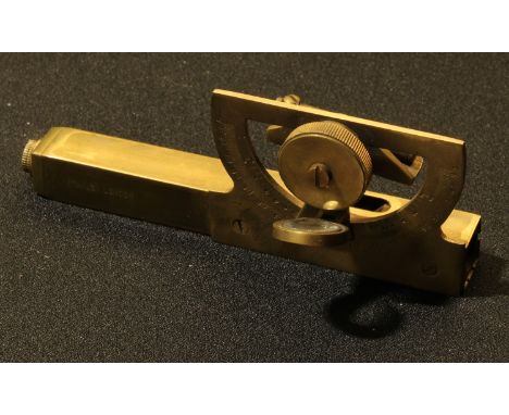 Scientific Instrument - an Abney Level clinometer, by Stanley, London, for the rapid calculation of object height, c. 1940 (A