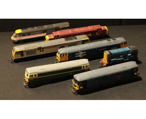 Toys - Trains, OO Gauge including Lima and Hornby, all unboxed (7) 